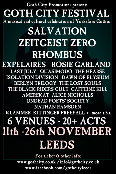 Goth City Festival (26/11/16)