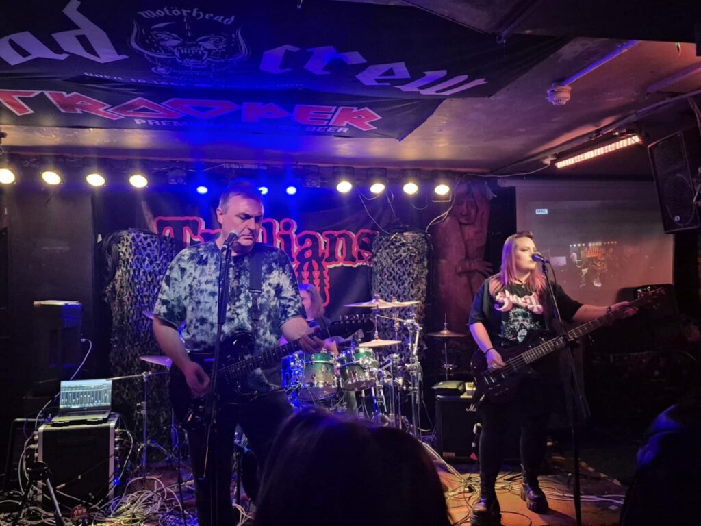 Dawn of Elysium at Trillians Newcastle-Sammy Skulls — Dawn of Elysium photograph