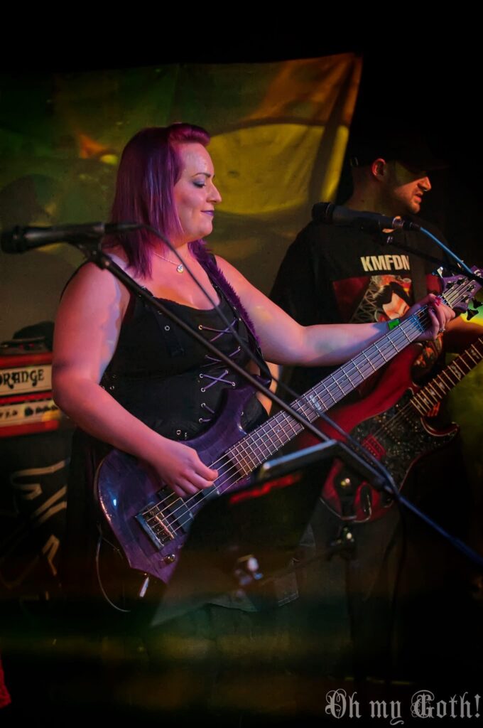 Dawn of Elysium at Shadow of the Castle festival Scarborough-Oh My Goth! — Dawn of Elysium photograph