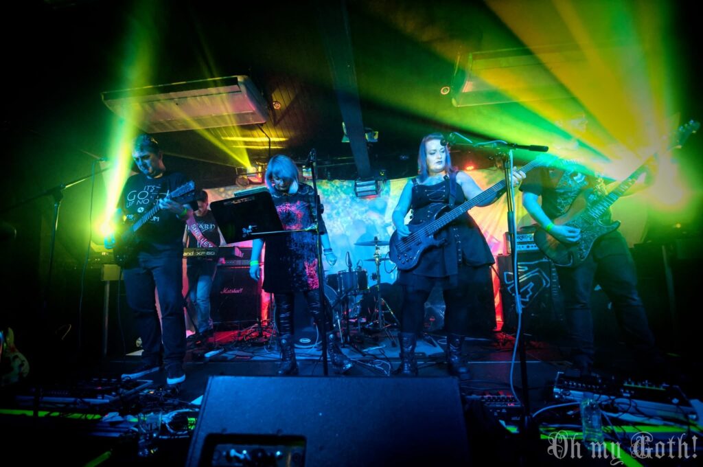Dawn of Elysium at Shadow of the Castle festival Scarborough-Oh My Goth! — Dawn of Elysium photograph