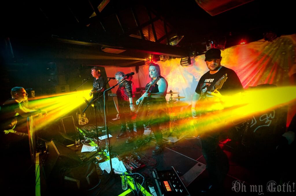 Dawn of Elysium at Shadow of the Castle festival Scarborough-Oh My Goth! — Dawn of Elysium photograph