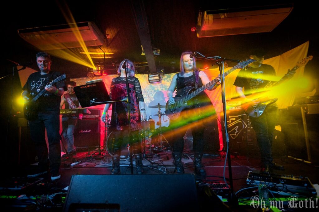 Dawn of Elysium at Shadow of the Castle festival Scarborough-Oh My Goth! — Dawn of Elysium photograph