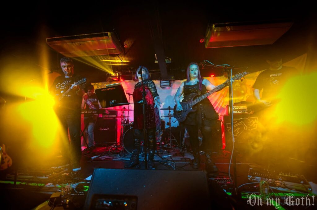 Dawn of Elysium at Shadow of the Castle festival Scarborough-Oh My Goth! — Dawn of Elysium photograph