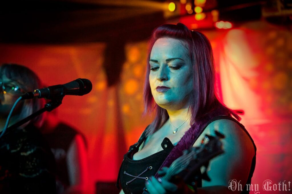 Dawn of Elysium at Shadow of the Castle festival Scarborough-Oh My Goth! — Dawn of Elysium photograph