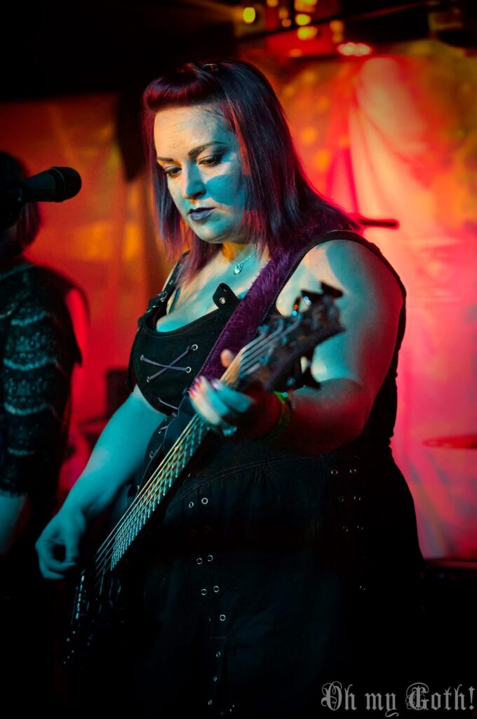 Dawn of Elysium at Shadow of the Castle festival Scarborough-Oh My Goth! — Dawn of Elysium photograph